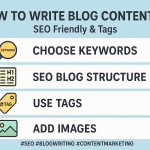 How to Write Blog Content of Write Blog Content of with SEO Friendly & Tags